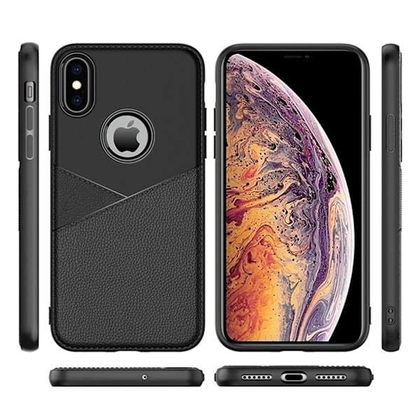 Stötdämpande Skyddsskal - iPhone X/XS Marinblå