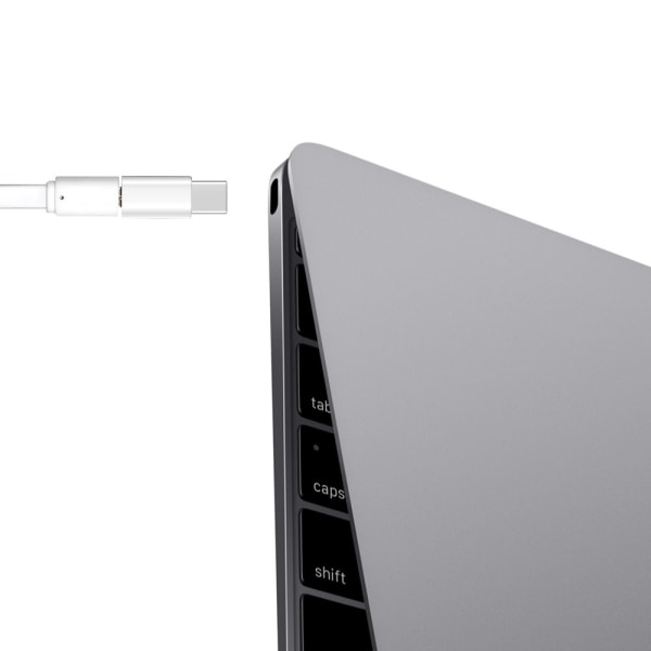 Micro-USB till USB-C  Adapter 2in1 Laddning + Dataöverföring Svart