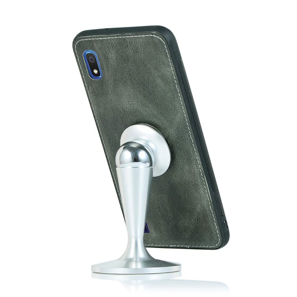 Elegant Smooth Wallet Case - Samsung Galaxy A10 Mörkblå