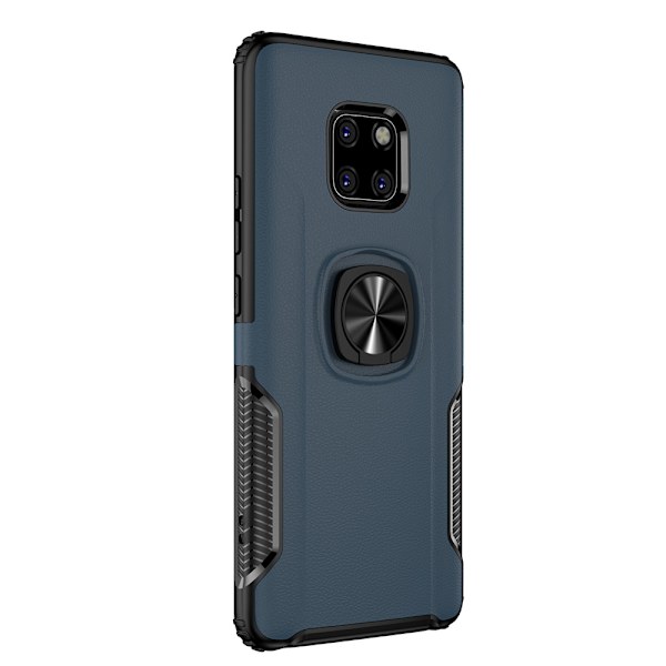 Huawei Mate 20 Pro - Skal med Kickstand (LEMAN) Petrol