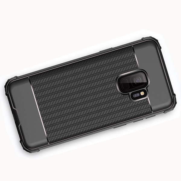 Effektivt beskyttelsesdeksel (LEMAN) for Samsung Galaxy S9+ (S9Plus) Röd