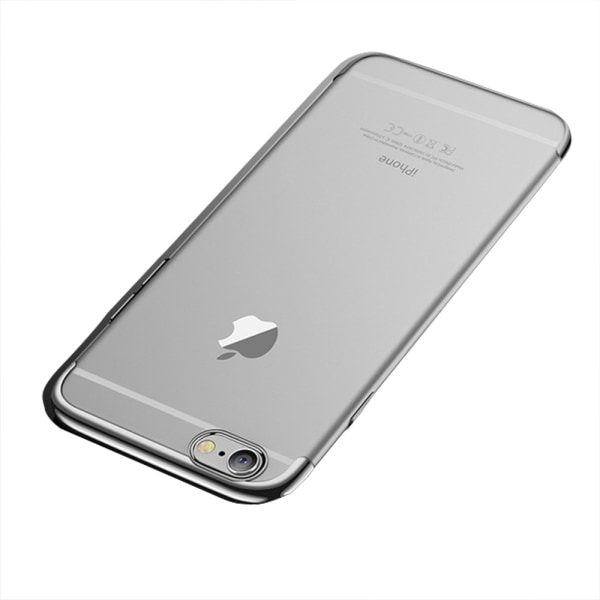 iPhone 6/6S - Stilfuldt silikonecover fra FLOVEME (ORIGINAL) Silver