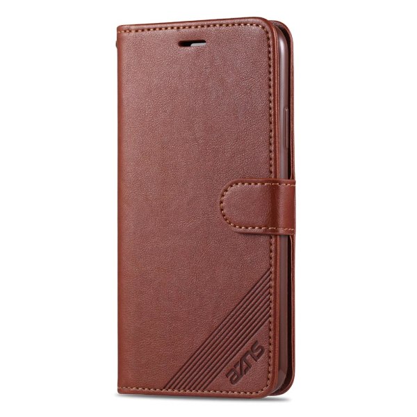 iPhone 11 – Beskyttende Smart Wallet-deksel (AZNS) Rosaröd