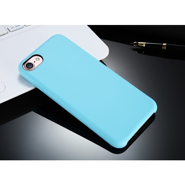 iPhone 8 Plus - Praktiskt Stötdämpande Robust Skal från Dr. Case Blå