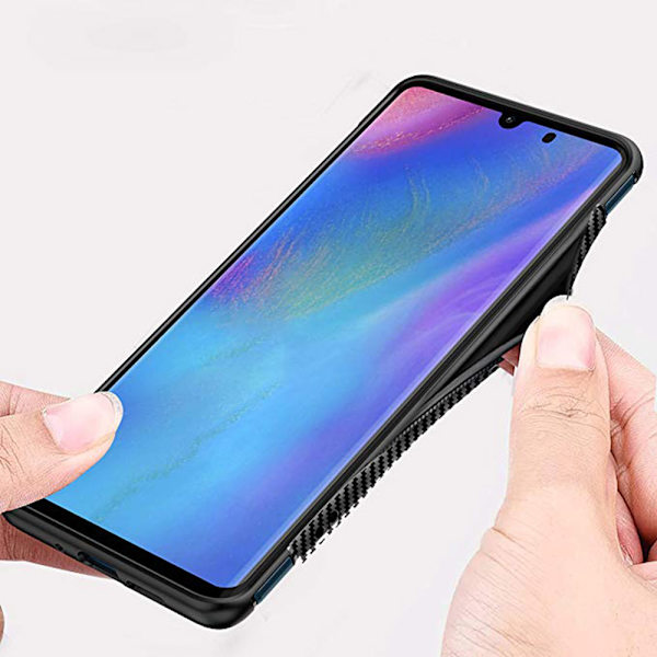 Huawei P30 Pro - Stilrent Skal med Ringhållare (FLOVEME) Röd