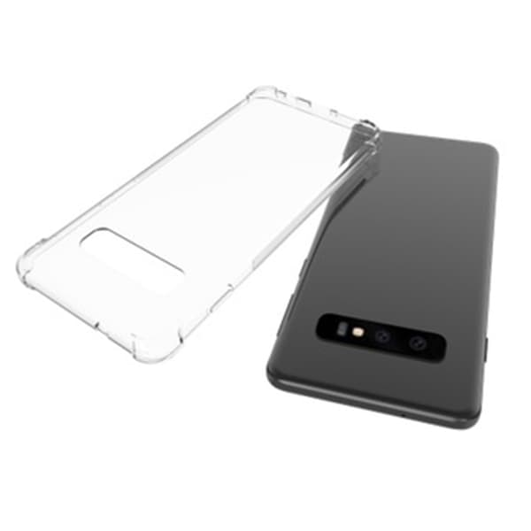 Stötdämpande Silikonskal FLOVEME - Samsung Galaxy S10E Blå/Rosa Blå/Rosa