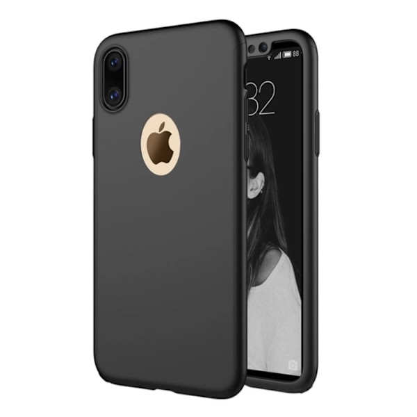 Skyddsfodral till iPhone X/XS Silver/Grå Silver/Grå