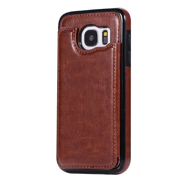 Samsung Galaxy S7 - M-Safe Cover med pung Brun