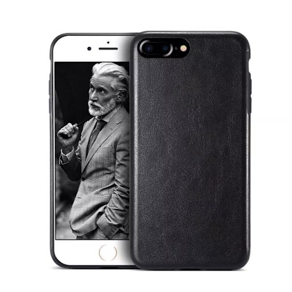 Exklusivt Elegant Skal i Retro-Design (FLOVEME) till iPhone 8 Vit