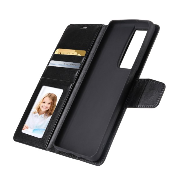 Smooth Wallet Case (Hanman) - Samsung Galaxy S21 Ultra Lila