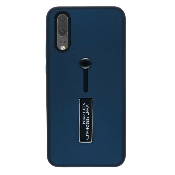 Huawei P20 - Robust Stilsäkert Skal från Kisscase Svart