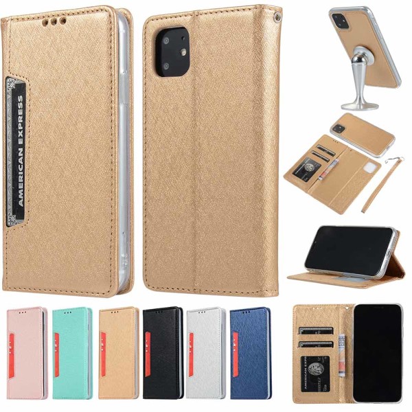 Professional Smooth Wallet Case - iPhone 11 Pro Max Guld