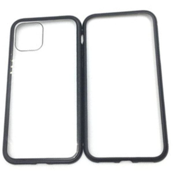 Stilfuld magnetisk dobbeltskal - iPhone 12 Pro Max Silver