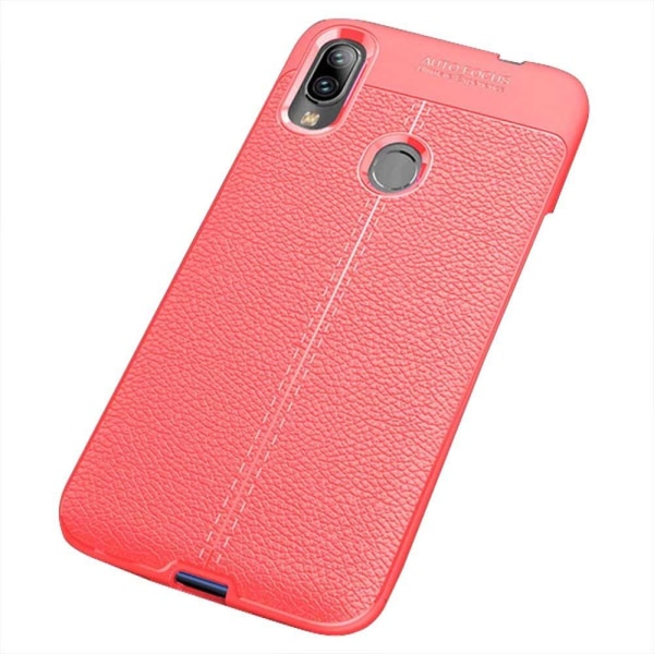 Beskyttende silikondeksel - Samsung Galaxy A40 Röd