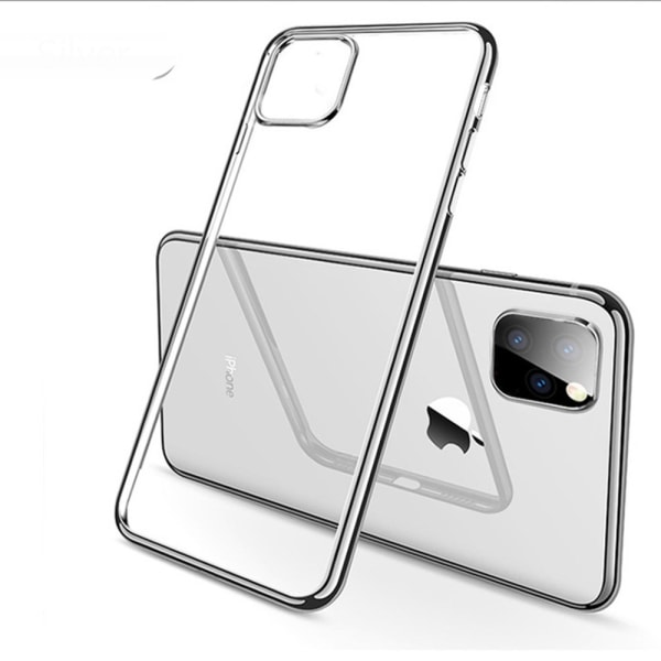 Gennemtænkt silikone cover fra Leman - iPhone 11 Silver