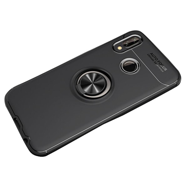 Robust Skyddsskal med Ringhållare till Huawei P20 Lite Svart/Blå