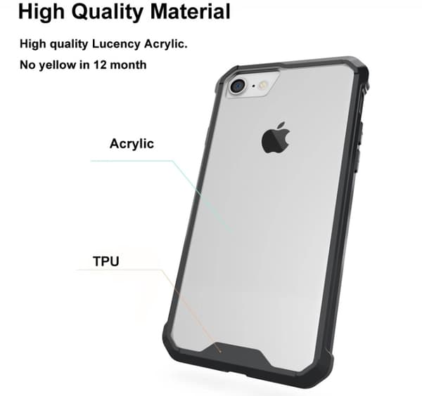 Elegant Exklusivt Skyddsskal av FLOVEME - iPhone 7 Rosa