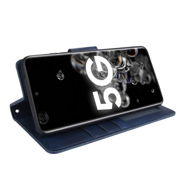 Smart 2 i 1 Plånboksfodral HANMAN - Samsung Galaxy S20 Plus Blå