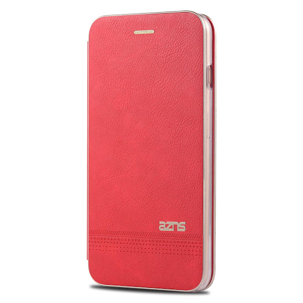 Smart Skyddande Plånboksfodral - iPhone 7 Röd