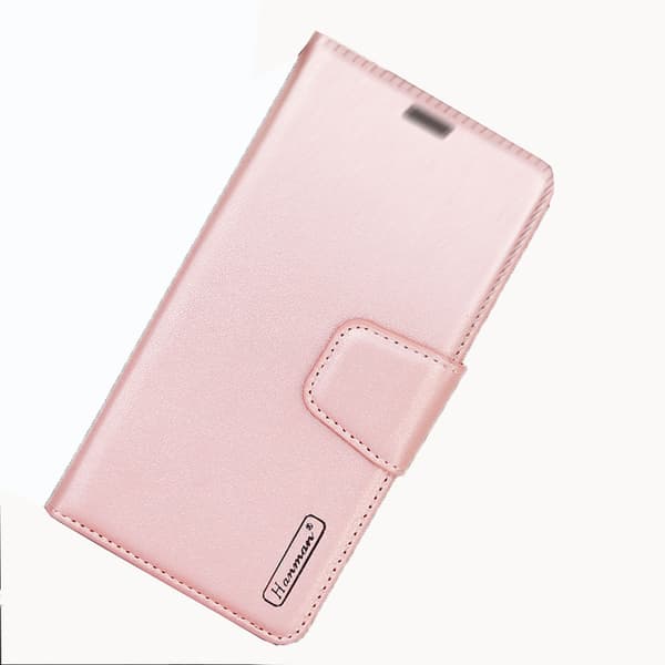 Praktiskt Stilrent Hanman Plånboksfodral - Huawei Y6 2019 Guld