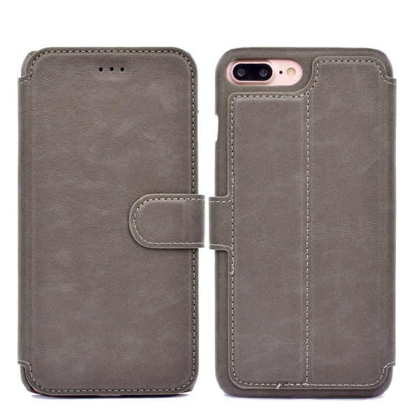 iPhone 6/6S Plus (Klasse-Y) Stilfulde pung etui Svart