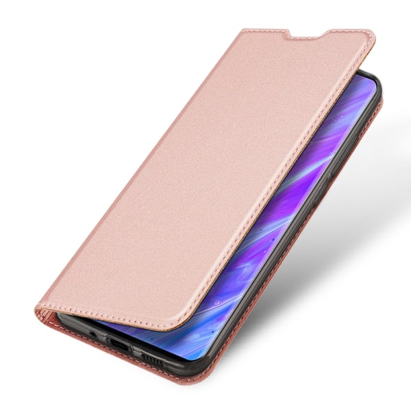 Samsung Galaxy S20 Ultra - Praktiskt Plånboksfodral Roséguld