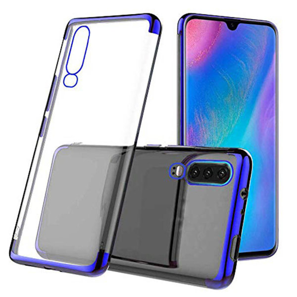 Huawei P30 - Kraftfullt Silikonskal (FLOVEME) Röd