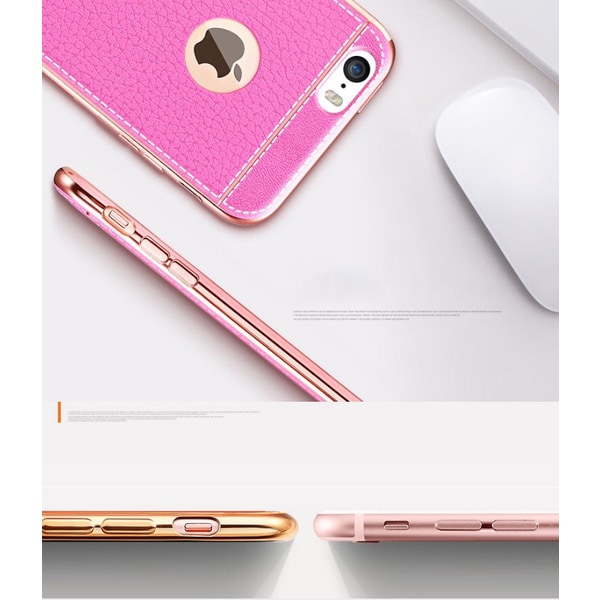 iPhone 6/6S - Exklusivt Robust Stilrent skal LEMAN (VINTAGE) Röd