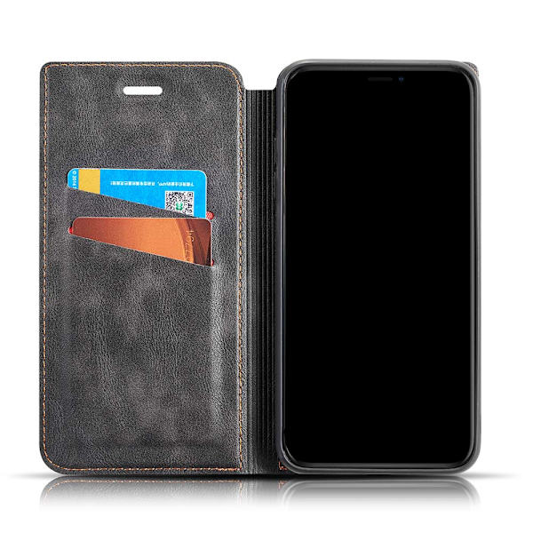 Skyddande Plånboksfodral - iPhone XS MAX Blå Blå