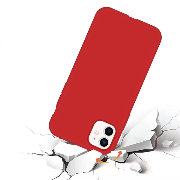 Beskyttelsesdeksel - iPhone 12 Röd