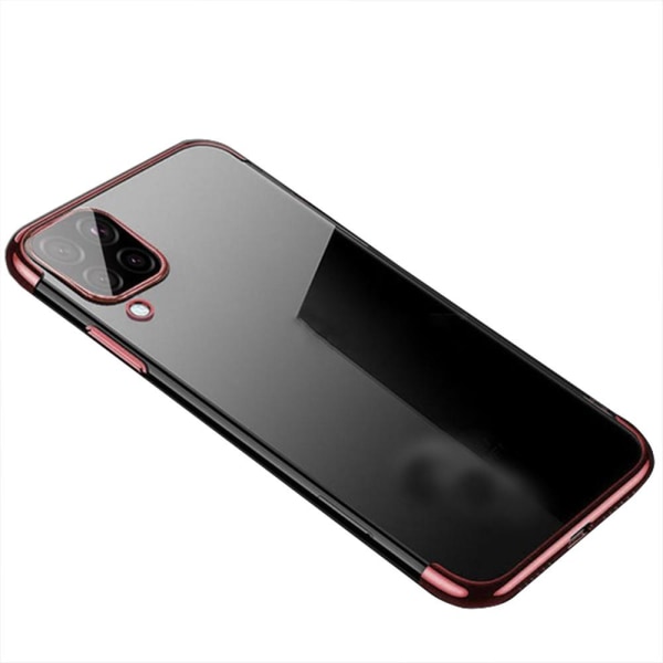 Huomaavainen silikonikuori FLOVEME - Samsung Galaxy A42 Roséguld