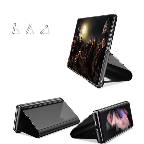 Samsung Galaxy Z Fold 3 - Elegant Smidig Etui Svart