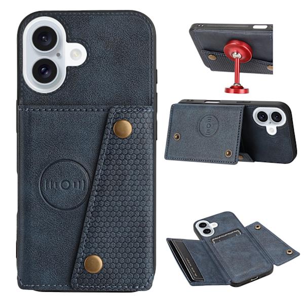 iPhone 16 Kortfacksskal  Stil & Skydd Grå