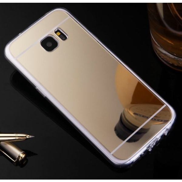 Samsung Galaxy S7 Edge - "Vintage" fra LEMAN med speildesign Roséguld