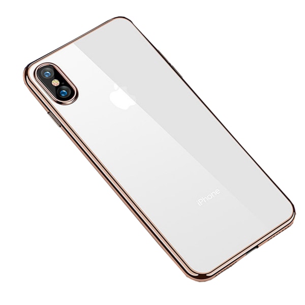 Beskyttelsesdeksel for iPhone XS Max (elektroplatet) Guld