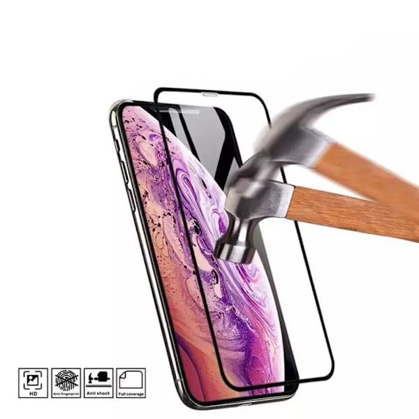 2-PACK Keramiskt Skärmskydd HD 0,3mm iPhone XS Max Transparent/Genomskinlig