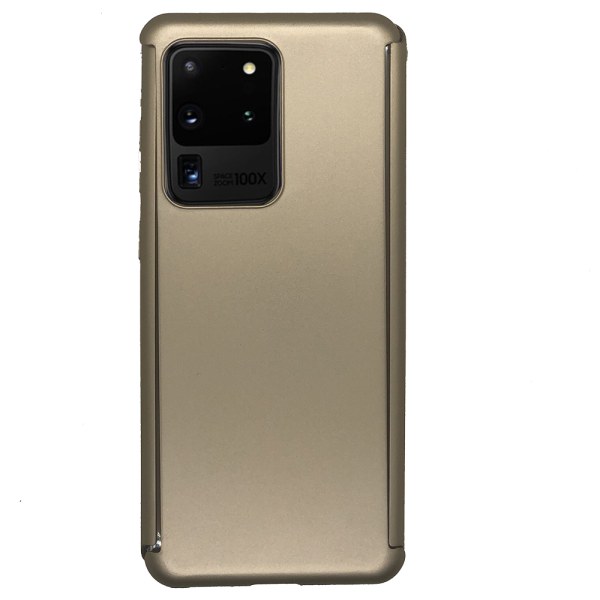 Samsung Galaxy S20 Ultra - Effektfullt Floveme Dubbelskal Guld