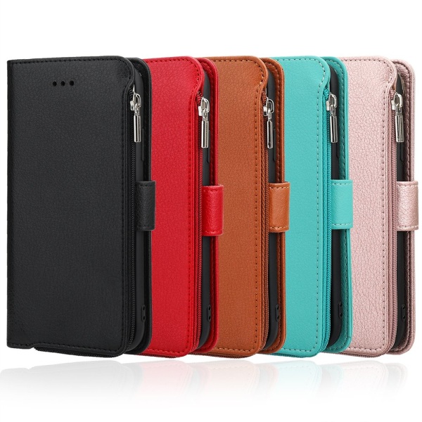 Smooth Wallet Case - Samsung Galaxy A51 Röd