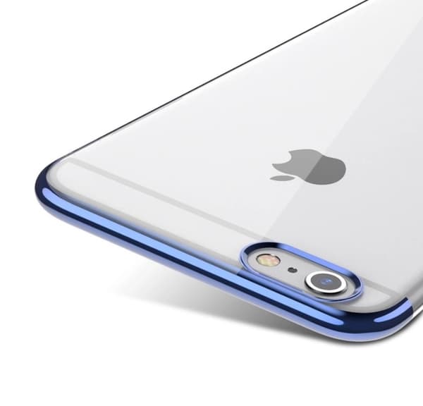 iPhone 7 PLUS - Stilrent Exklusivt Silikonskal FLOVEME Blå