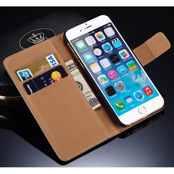iPhone 6/6S - Stilrent Pl�nboksfodral fr�n TOMKAS Grön