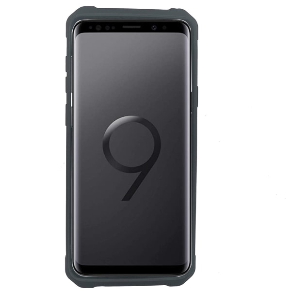 Glat etui med kortholder - Samsung Galaxy S9 Grön