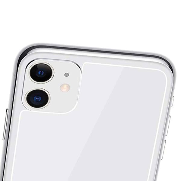 Baksida Skärmskydd iPhone 11 2-PACK 9H Screen-Fit ProGuard Transparent
