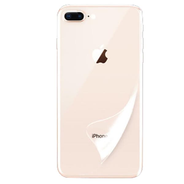 Mjukt Baksida Skärmskydd PET 9H 0,2mm iPhone 7 Plus Transparent/Genomskinlig