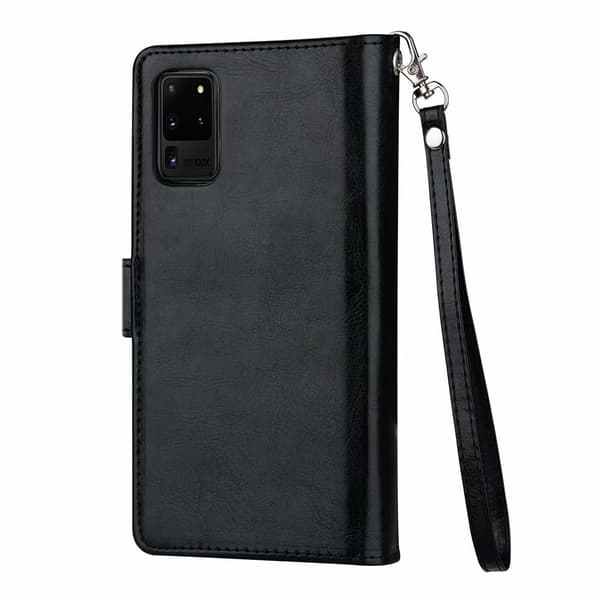 Plånboksfodral - Samsung Galaxy S20 Ultra Svart