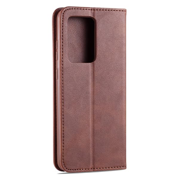 Praktiskt Smart Plånboksfodral - Samsung Galaxy S20 Ultra Röd