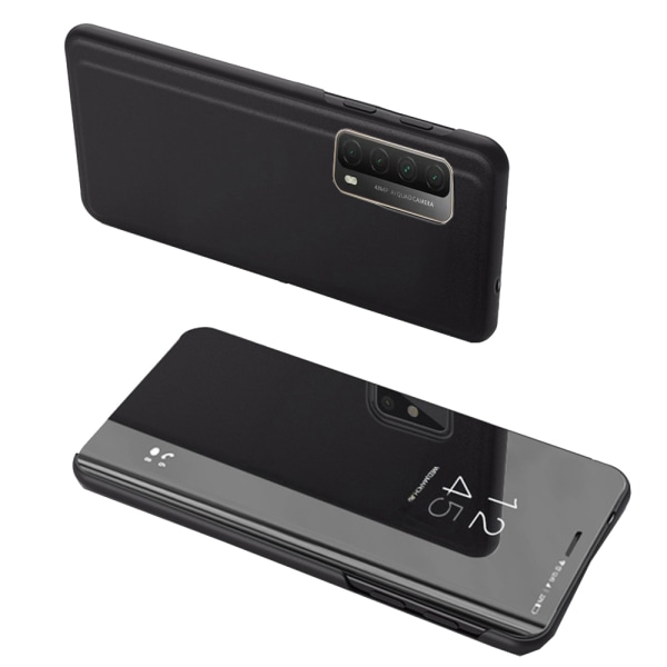 Huawei P Smart 2021 - Elegant Effektfullt LEMAN Fodral Himmelsblå