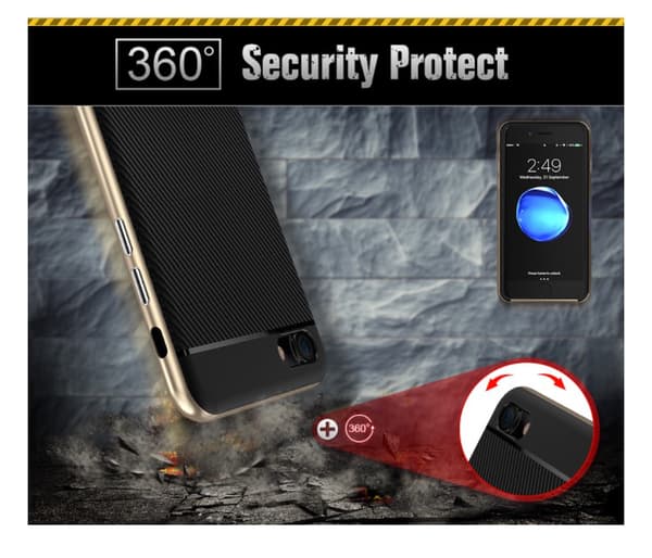 iPhone 7 - Shockproof- Exklusivt Praktiskt Stötdämpande skal Blå