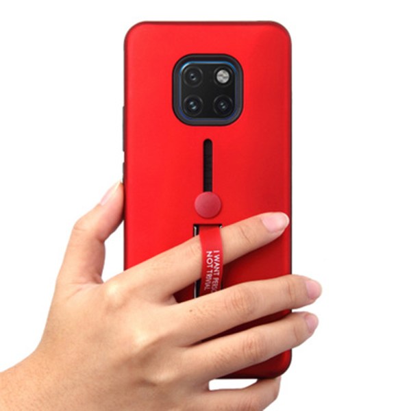 Elegant Skyddande Skal från Kisscase - Huawei Mate 20 Pro Röd