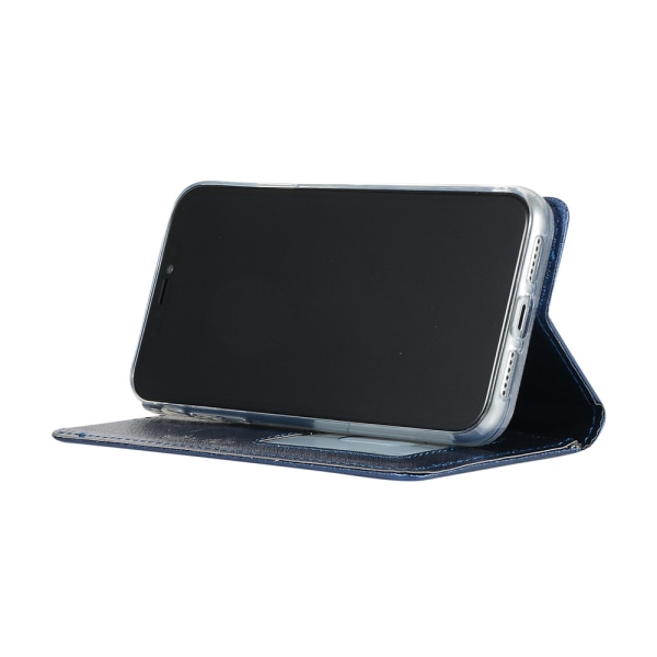 Professionellt Smidigt Plånboksfodral - iPhone 11 Pro Max Blå