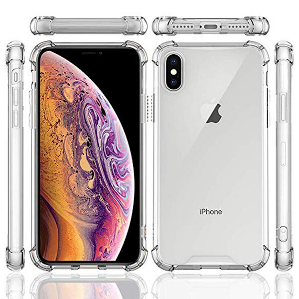 Vahva silikonikuori - iPhone XR Blå/Rosa